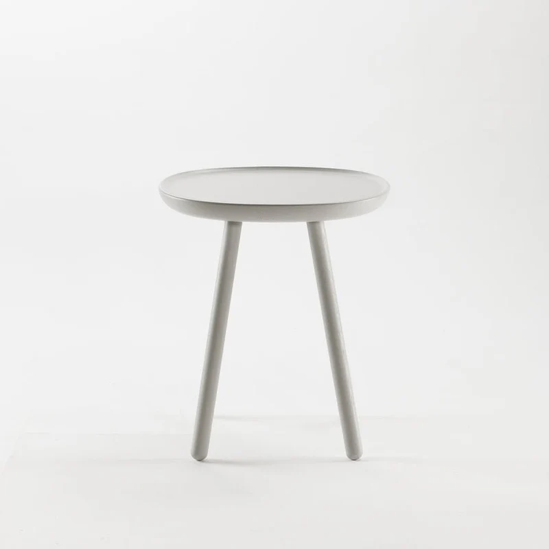 Table d'appoint grise 45 cm Naïve - Emko