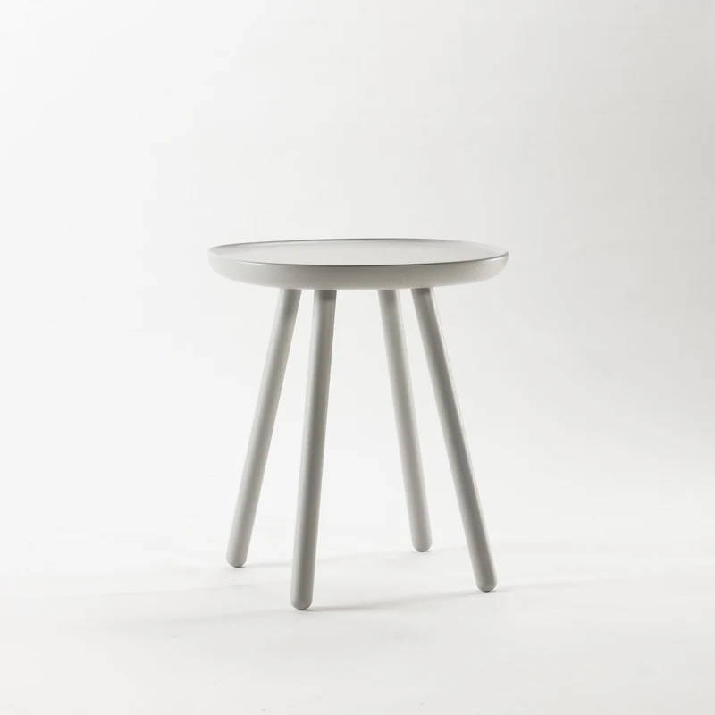 Table d'appoint grise 45 cm Naïve - Emko