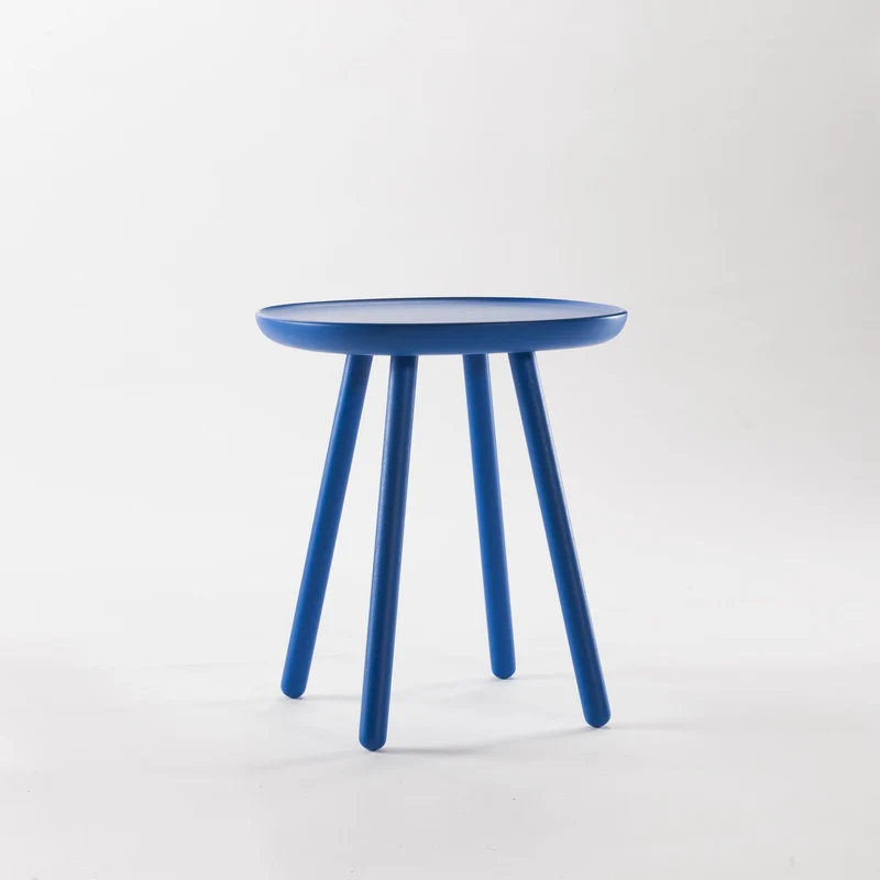 Table d'appoint bleue 45 cm Naïve - Emko