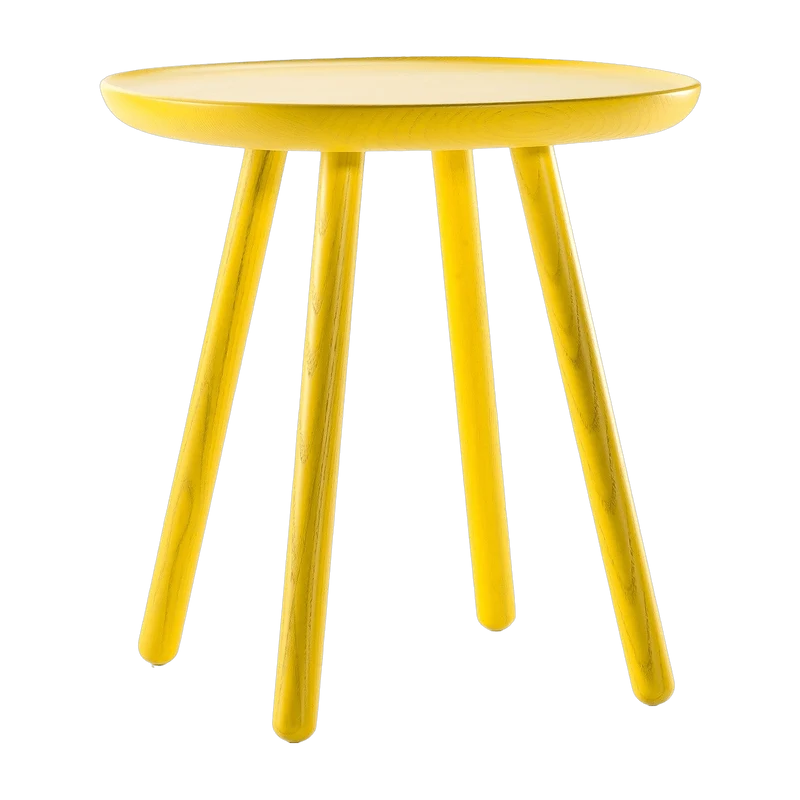 Table d'appoint jaune 45 cm Naïve - Emko