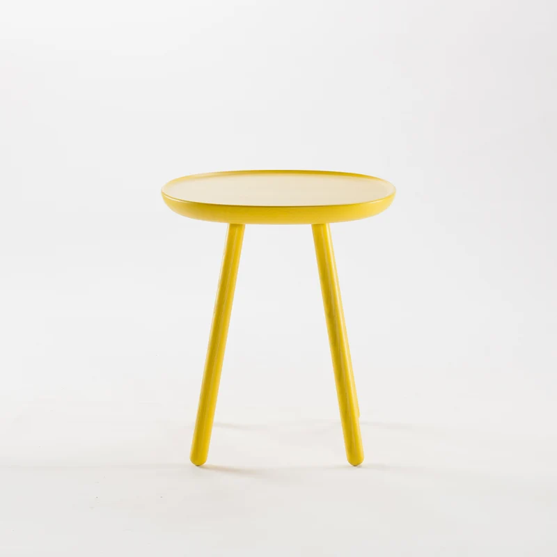 Table d'appoint jaune 45 cm Naïve - Emko