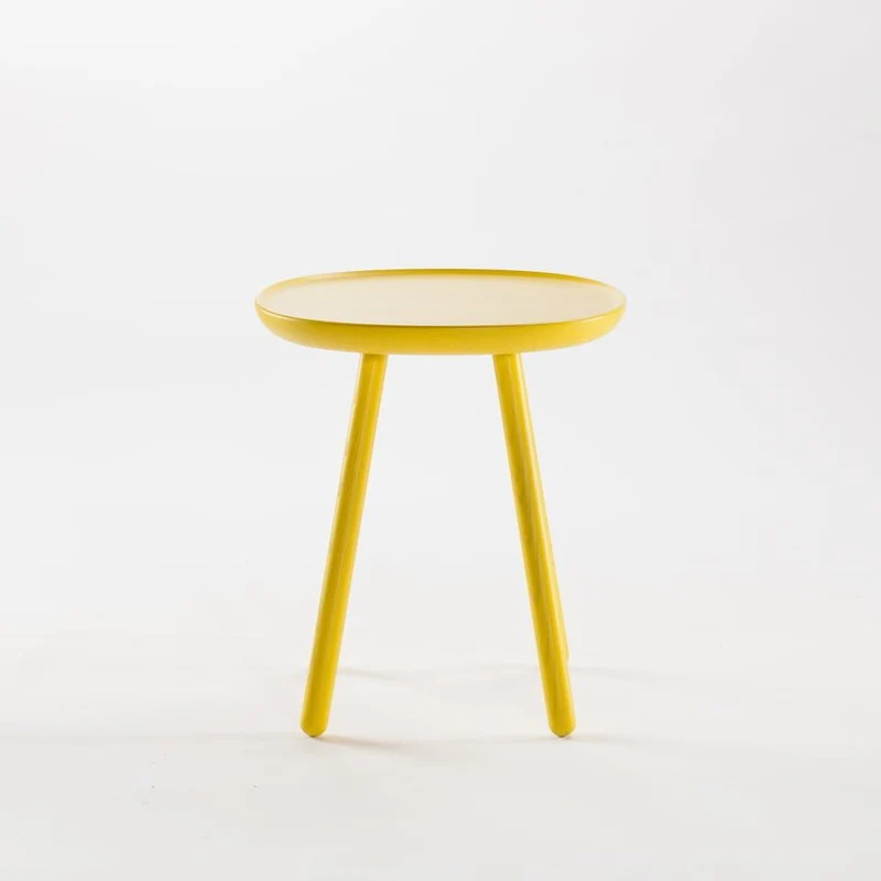 Table d'appoint jaune 45 cm Naïve - Emko