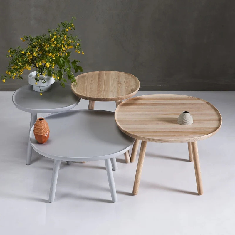 Table basse bleue 64 cm Naïve - Emko