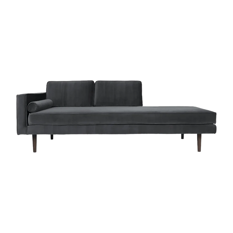 Divan en velours anthracite Wind - Broste Copenhagen