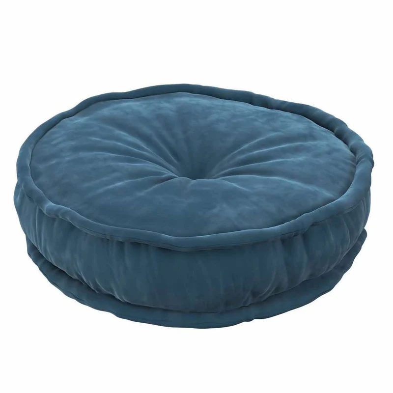 Sitzsack Pouf Matelasie aus Samt 50 cm