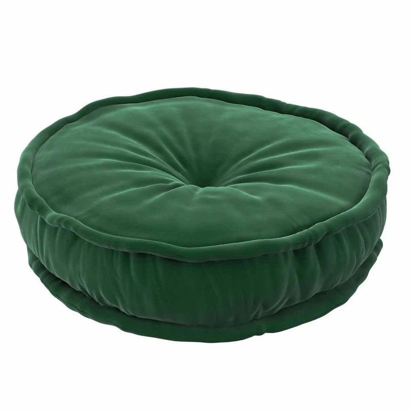 Sitzsack Pouf Matelasie aus Samt 50 cm
