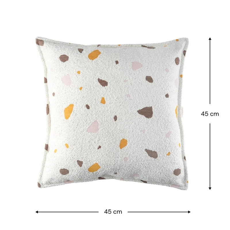 Kissen Block im Terrazzo Design