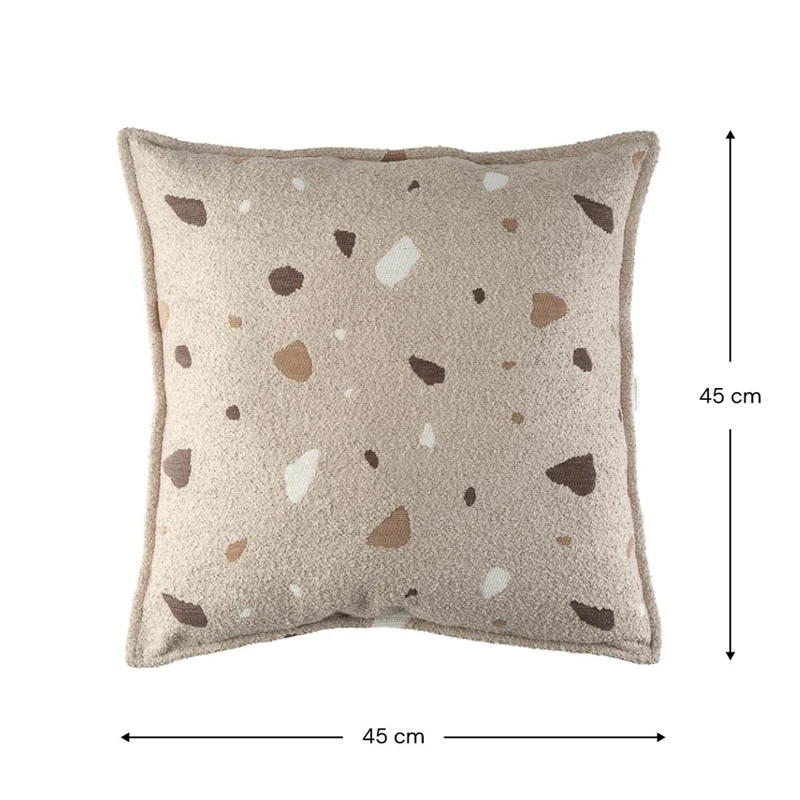Kissen Block im Terrazzo Design