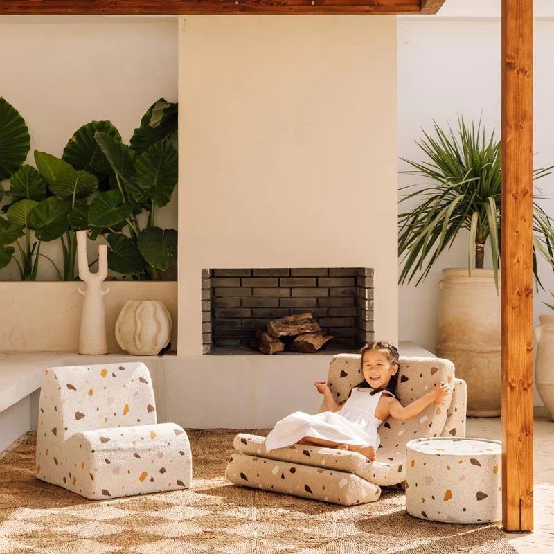 Sessel Wolke im Terrazzo Design