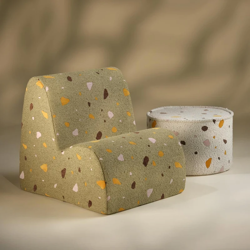 Sessel Wolke im Terrazzo Design