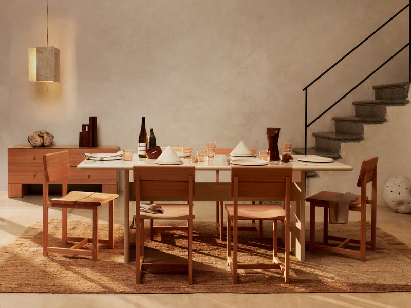 Ferm Living Studie Teppich - 200 x 300 - Natural/Off-white