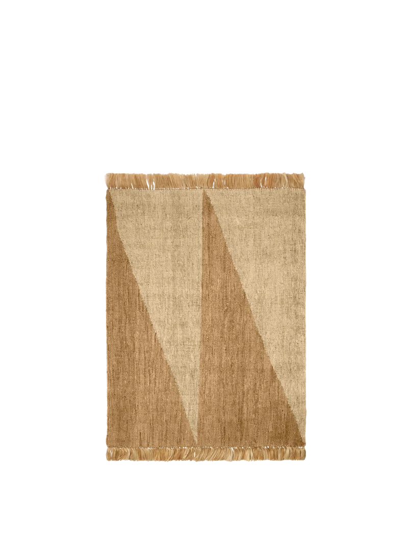 Ferm Living Studie Teppich - 140 x 200 - Natural/Off-white