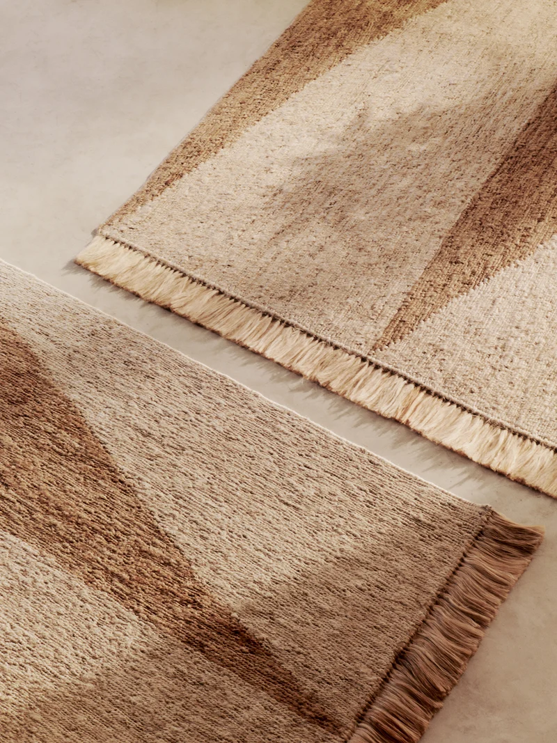 Ferm Living Studie Mat - 50 x 70 - Nautral/Off-white