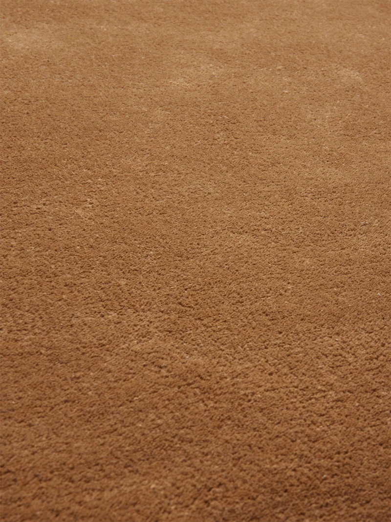 Ferm Living Stille Tufting-Teppich - Ø240 - Toffee