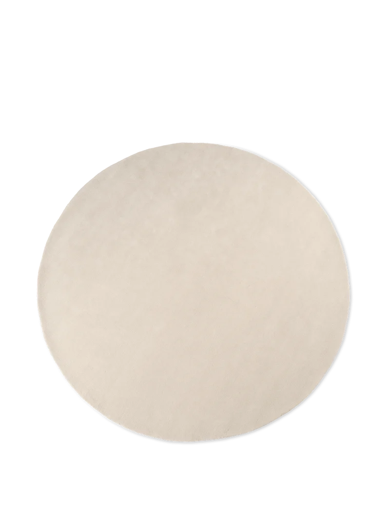 Ferm Living Stille Tufting-Teppich - Ø240 - Off-white