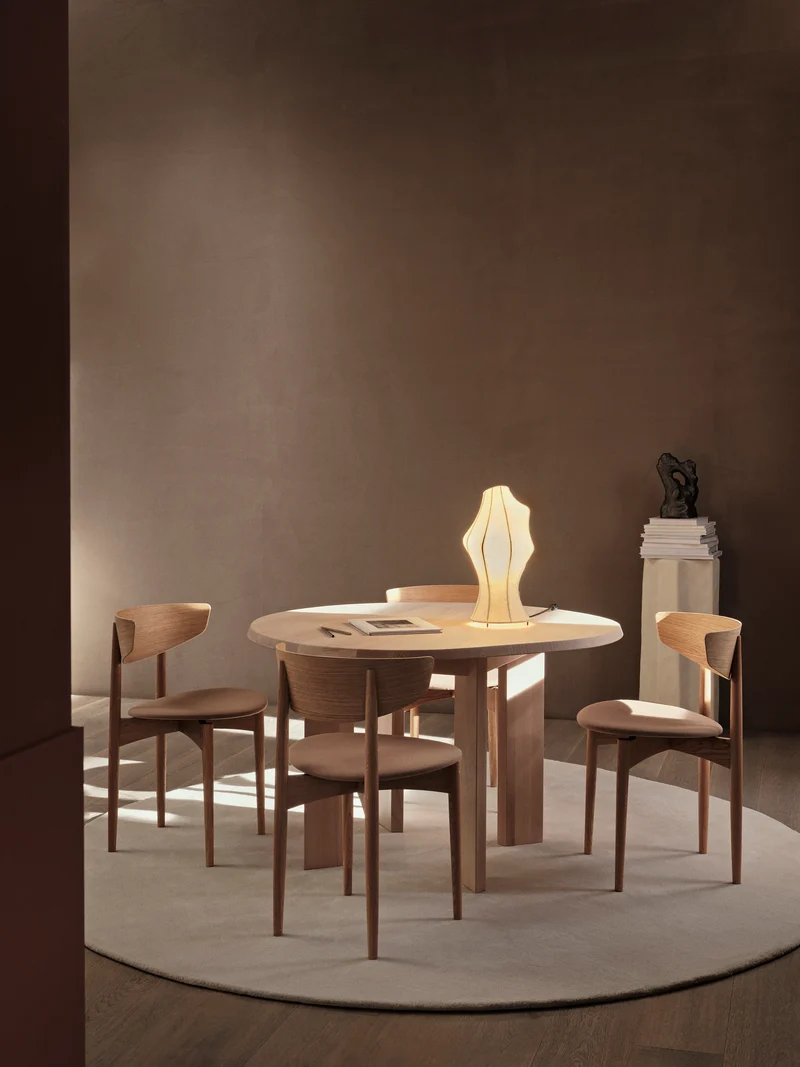 Ferm Living Stille Tufting-Teppich - Ø240 - Off-white
