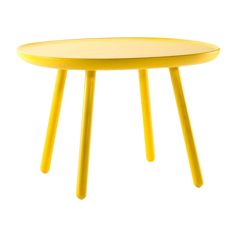 Table basse jaune 64 cm Naïve - Emko