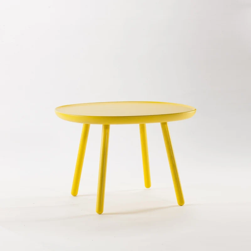 Table basse jaune 64 cm Naïve - Emko