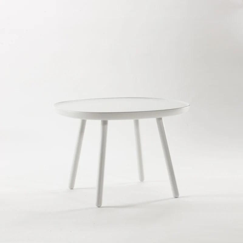 Table basse blanche 64 cm Naïve - Emko