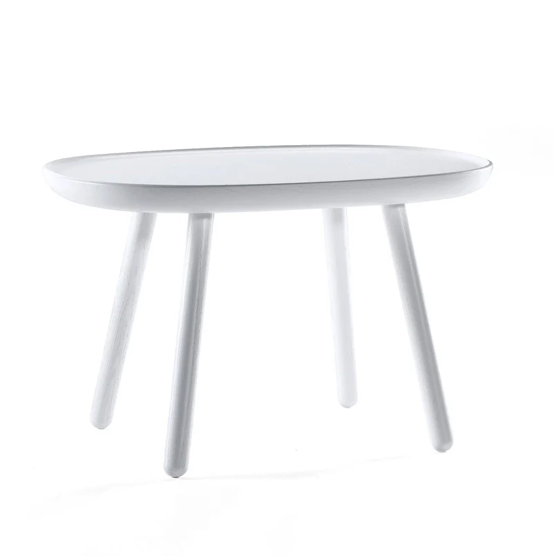 Table basse blanche 61 cm Naïve - Emko