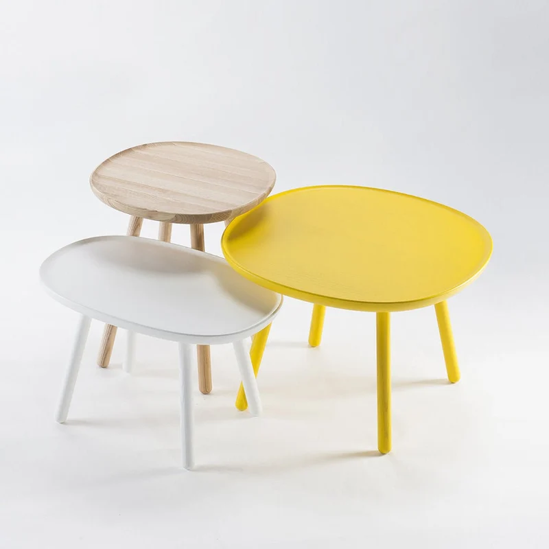 Table basse jaune 61 cm Naïve - Emko