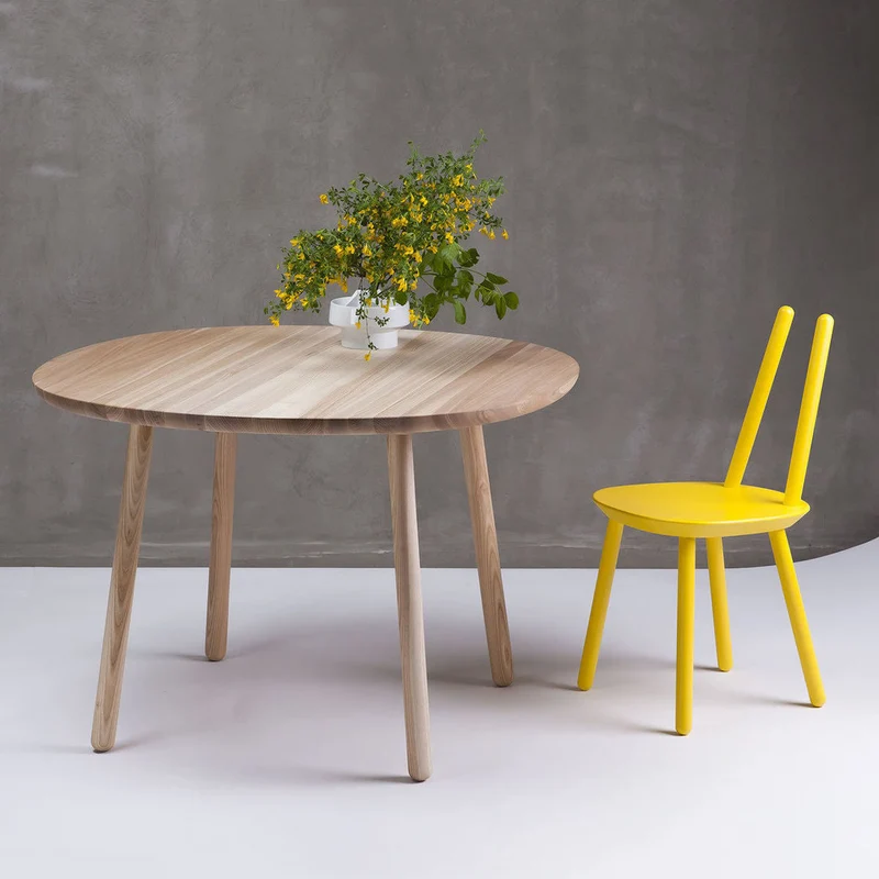 Table en bois naturel 110 cm Naïve - Emko