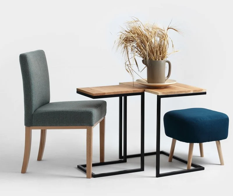 Table d'appoint Lupe S Noir - Custom Form