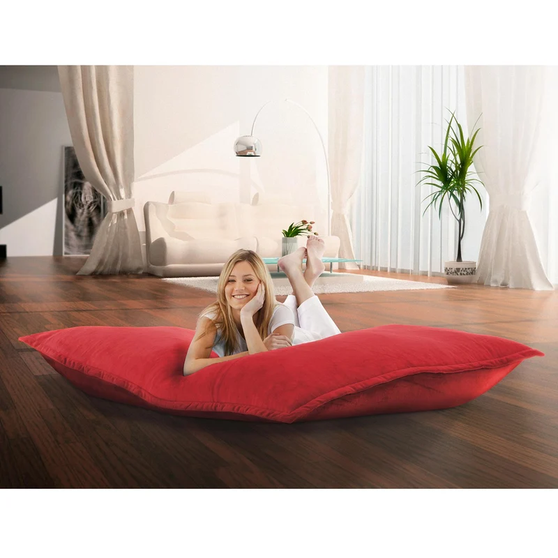 Smoothy Sitzsack - Sitzkissen Cotton Samt - Smoothy Flower