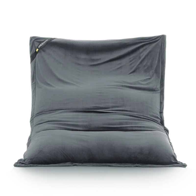 Smoothy Sitzsack - Sitzkissen Nightflower - Taubengrau
