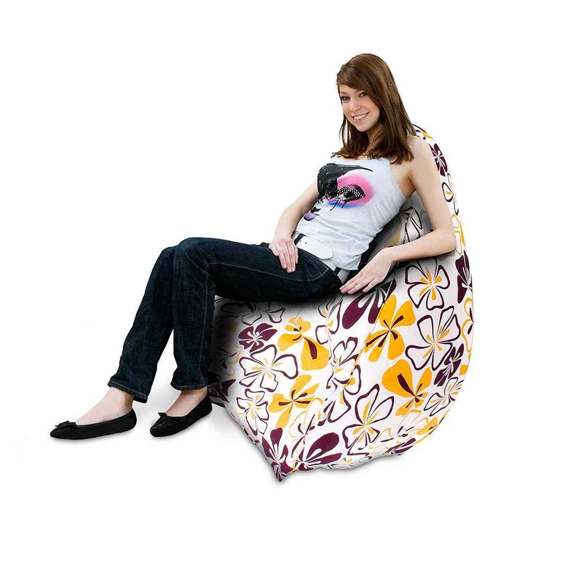 SMOOTHY XXL Sitzsack Hawaii – Bequemes Lounge-Sitzkissen 250L