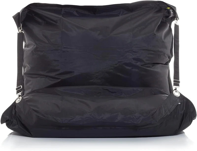 Smoothy Supreme XXL Sitzsack - Outdoor & Indoor 185x145cm Schwarz