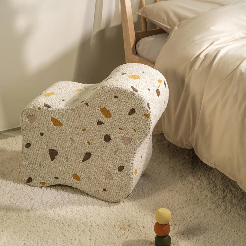 Pouf Wolke im Terrazzo Design