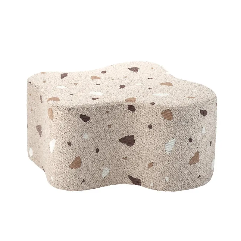 Pouf Wolke im Terrazzo Design