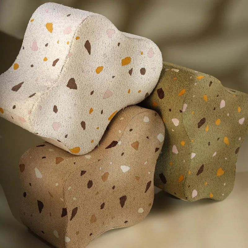 Pouf Wolke im Terrazzo Design
