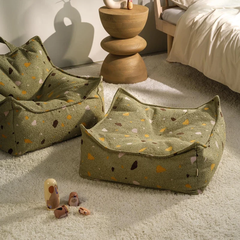 Bodenkissen im Terrazzo Design