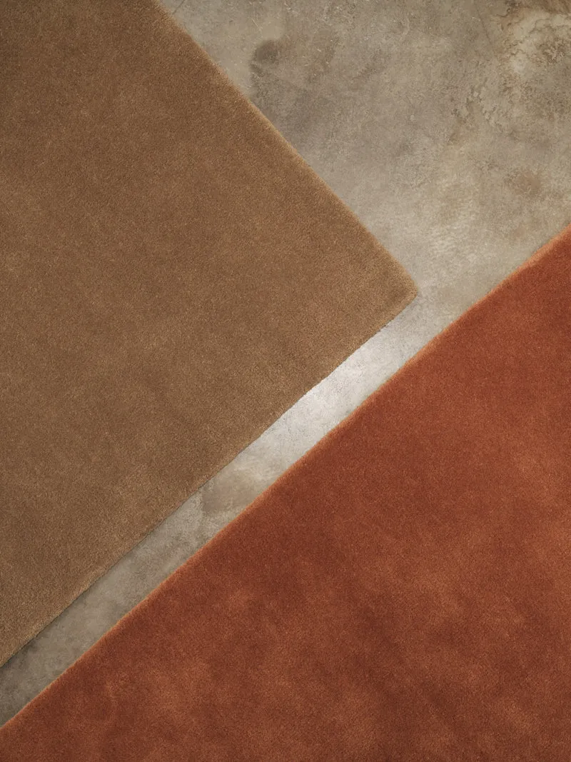 Ferm Living Stille Tufting-Teppich - 160 x 250 - Toffee