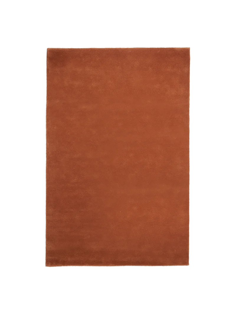 Ferm Living Stille Tufting-Teppich - 160 x 250 - Red Brown