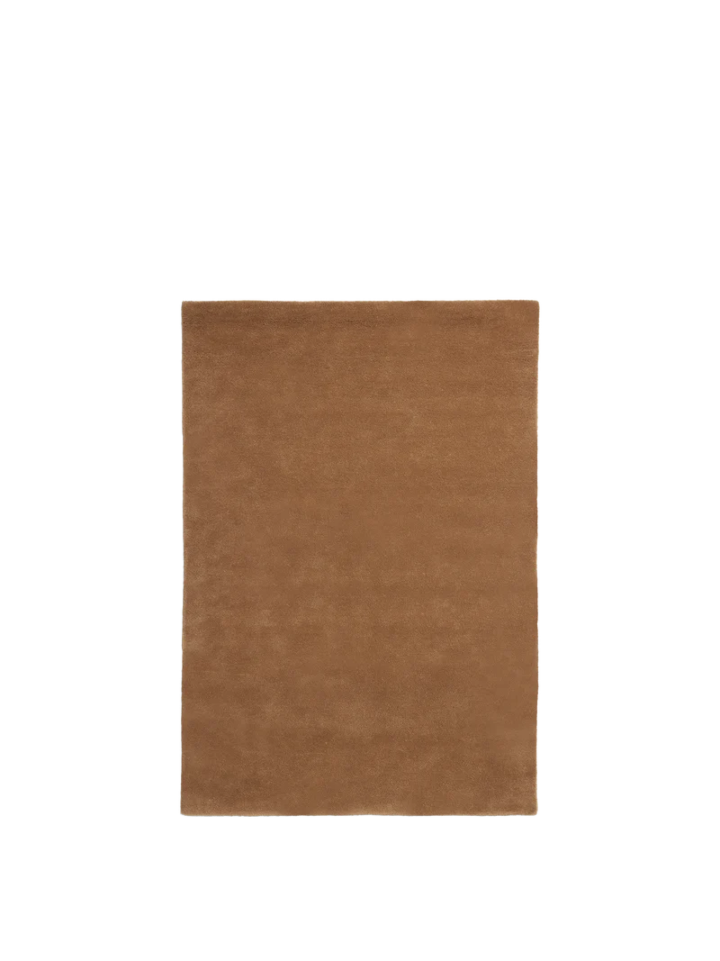 Ferm Living Stille Tufting-Teppich - 140 x 200 - Toffee