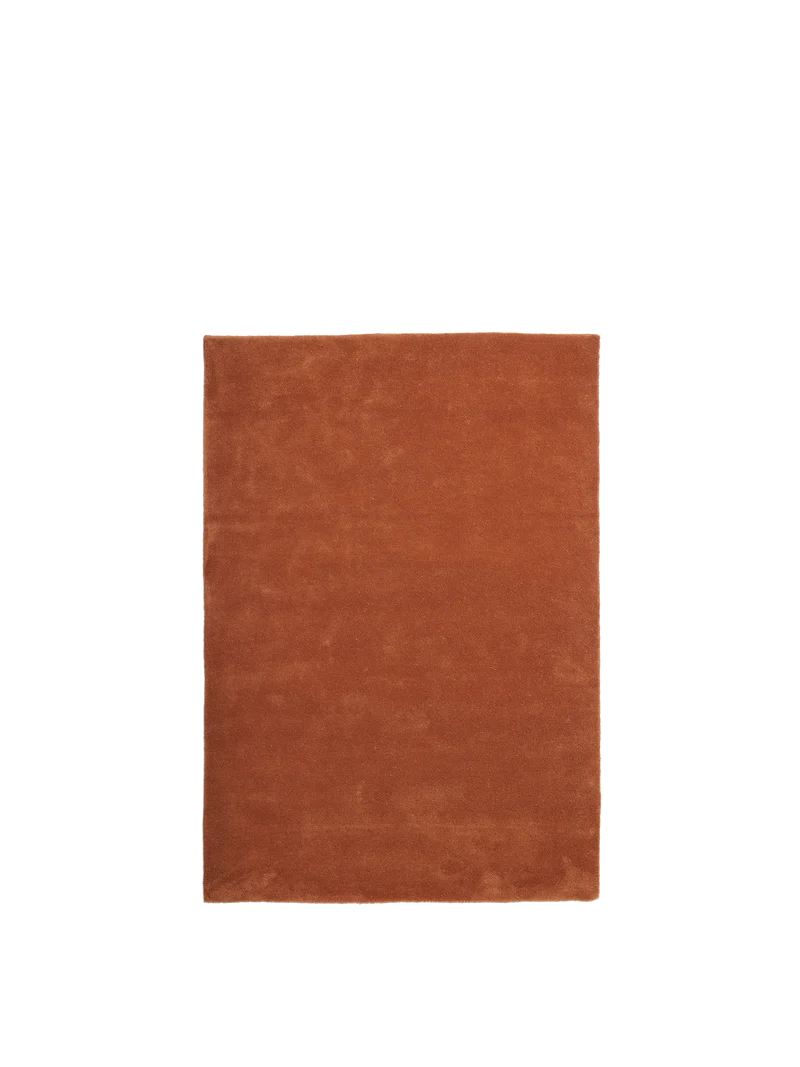 Ferm Living Stille Tufting-Teppich - 140 x 200 - Red Brown