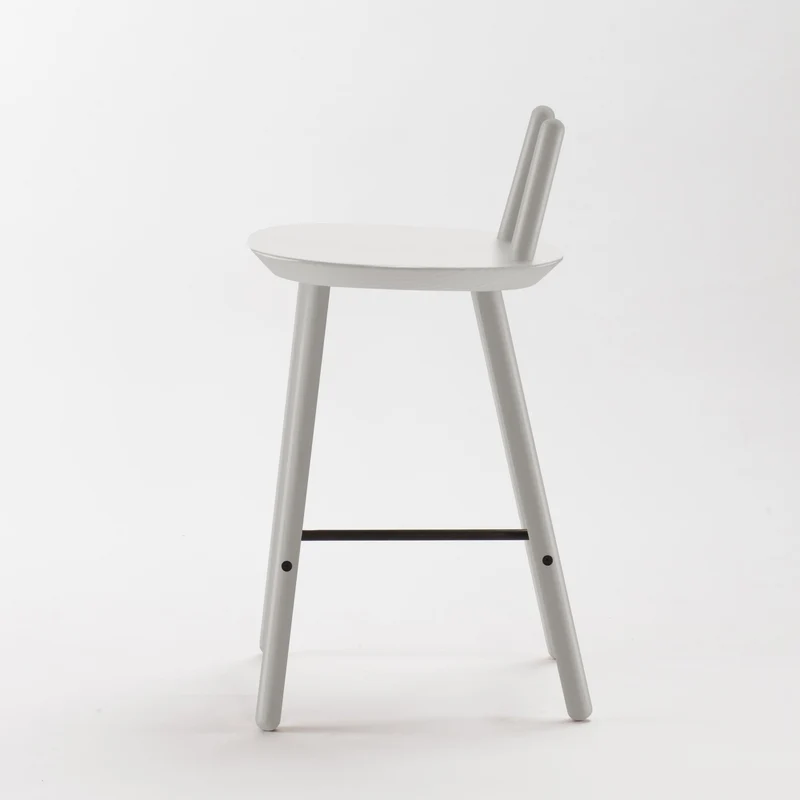 Chaise de bar grise 65 mc Naïve - Emko