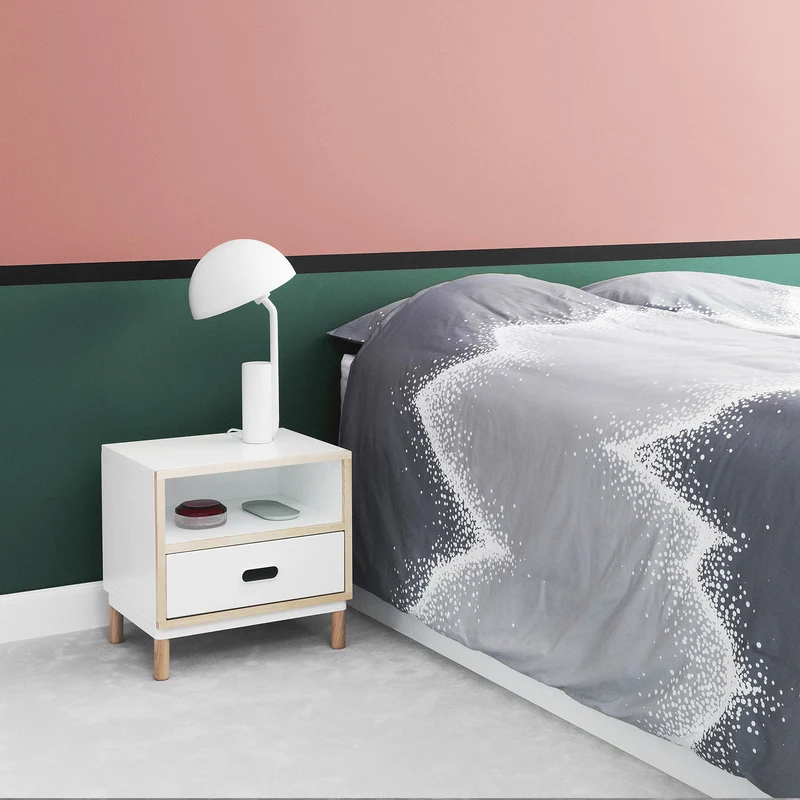 Table de chevet blanche Bedside blanc - Normann Copenhagen