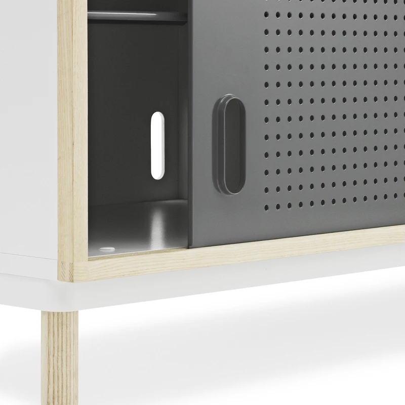 Cabinet gris Sideboard Grey - Normann Copenhagen