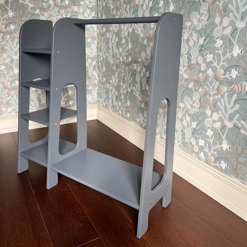 Montessori Kinderkleiderschrank & Garderobe Luna