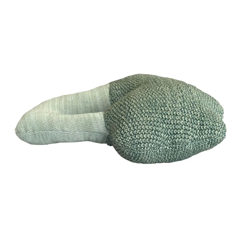 Gestricktes Kissen Brucy Brokkoli