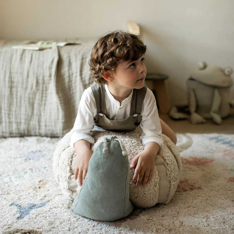 Pouf Mr. Snail zum Spielen & Sitzen