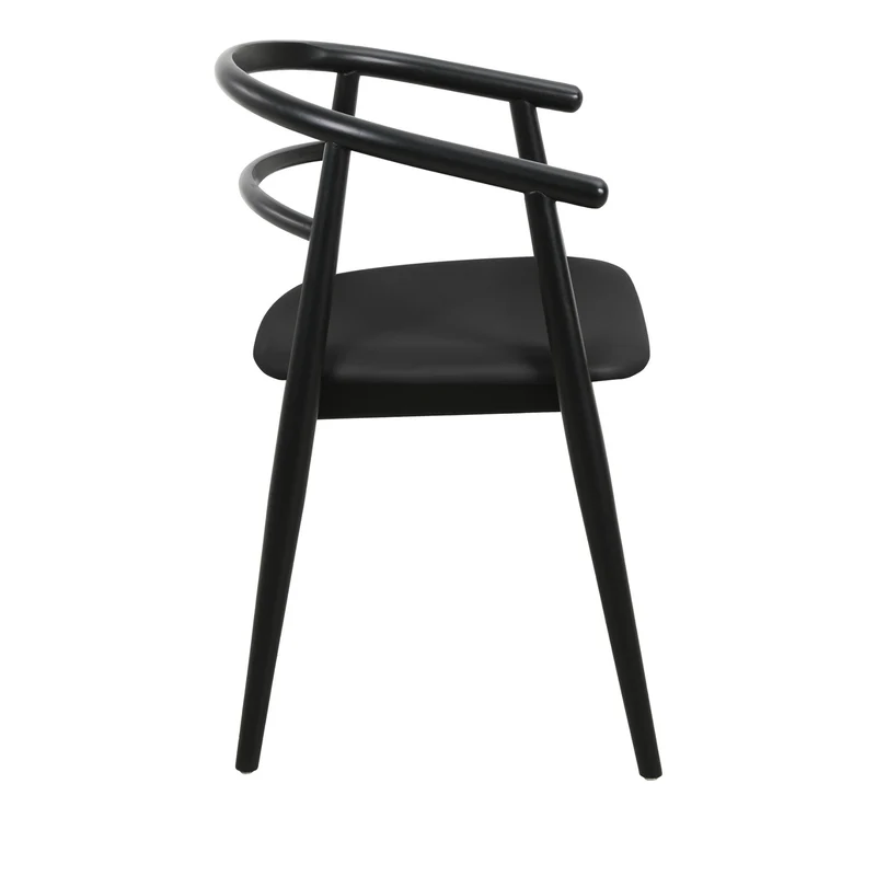 Søndervig, schwarze Buche - Ledersitz