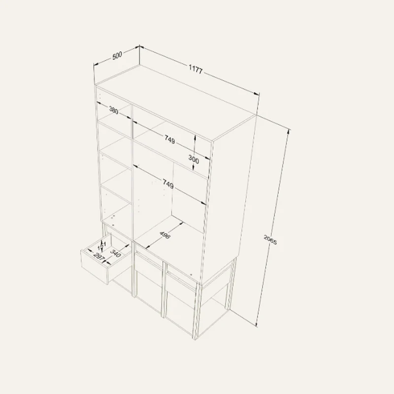 Kleiderschrank Tweens