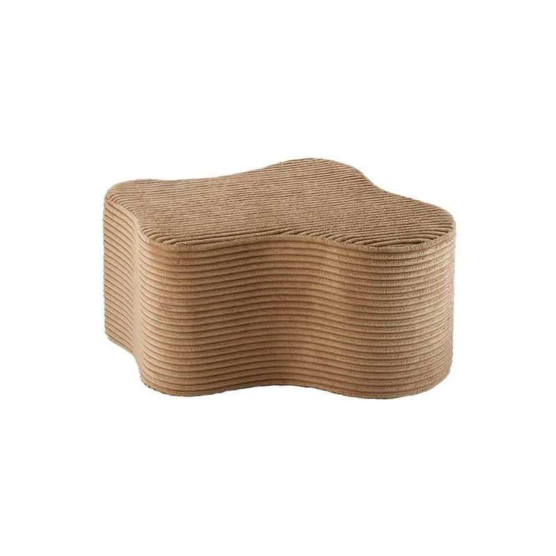 Pouf Wolke aus Kordsamt