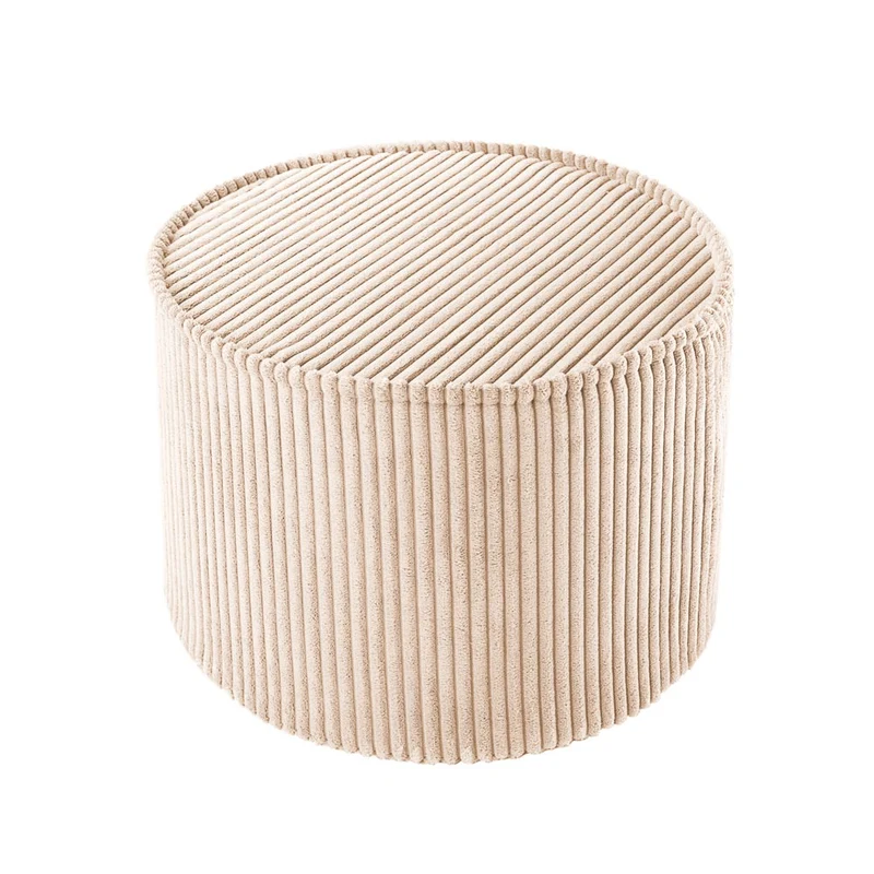 Pouf aus Kordsamt