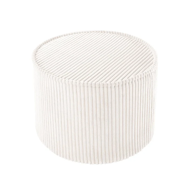 Pouf aus Kordsamt